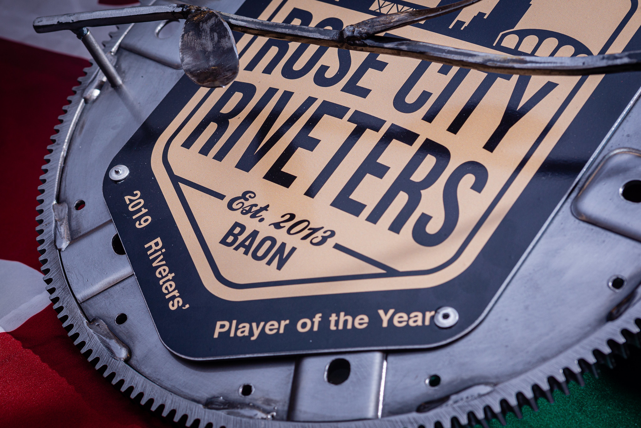 Riveters Supporters' Player of the Year Trophy